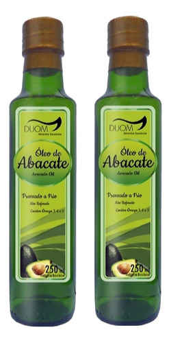 Kit Com 2 Óleo De Abacate 250ml Duom