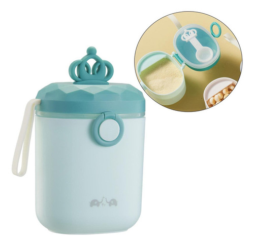 Dispensador De Leche Fórmula For Bebés Contenedor L Verde