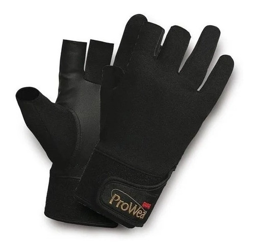 Guantes Rapala Titanium Neoprene Con Dedos Cortados