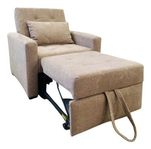 Imagen 3 de 10 de Sofá Cama Individual Sillon Cama Plegable