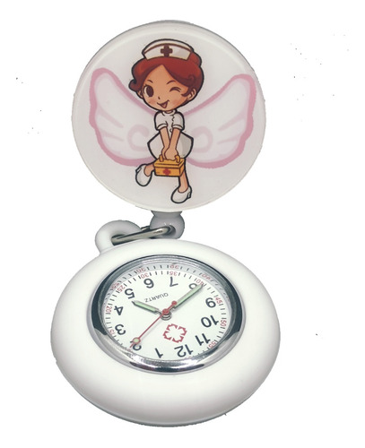 Reloj Bolsillo Enfermera Nurse Kawai Moda Dama Yoyo N003