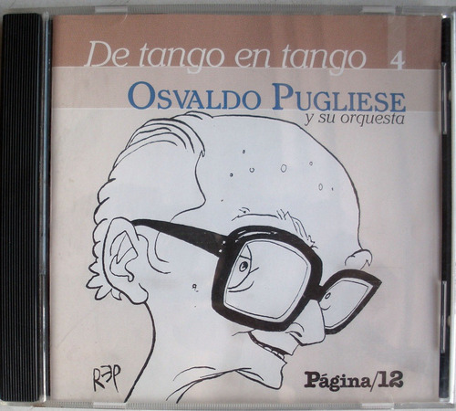 Osvaldo Pugliese Y Orquesta De Tango En Tango Cd Nacional 