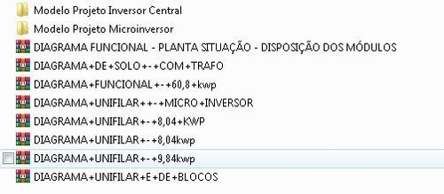 Modelos Projetos Elétricos Com Energia Solar Dwg E Planilhas