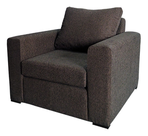 Sillon Sofa 1 Cuerpo Linea Premium En Chenille Fullconfort