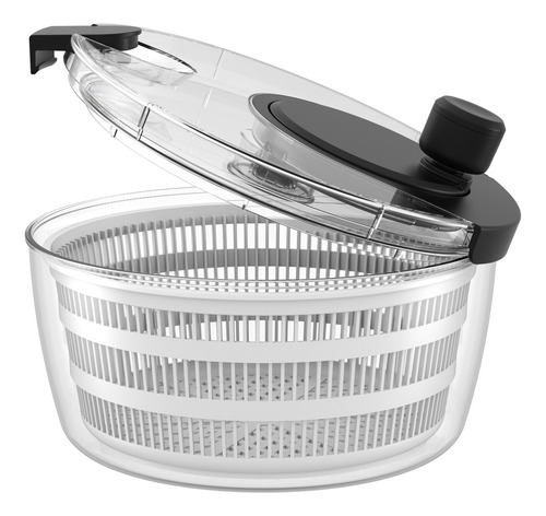 Centrifugador Secador Escurridor De Verduras Filoshark 4lts Color Gris