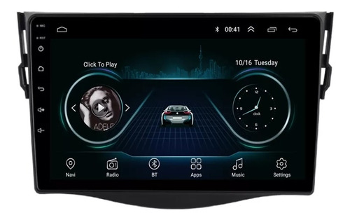 Auto Estereo De Pantalla Android Wifi Gps Toyota Rav4