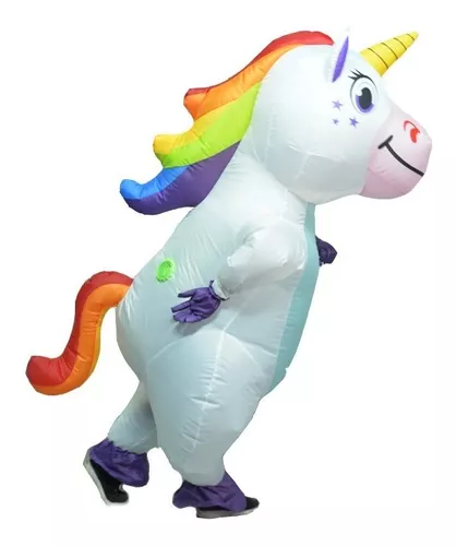 Disfraz Unicornio Hinchable para niña