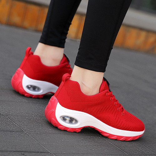Zapatillas Deportivas Con Colchón De Aire Para Correr Mujer