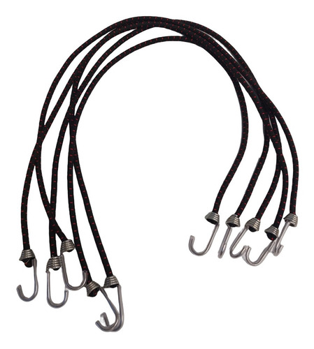 Imagen 6 de 6 de Zuncho 8 Mm X 1 M - Ganchos De Metal Con Cobertura Plástica