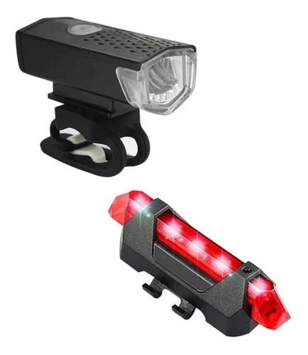 Kit Luces Bici - Trasera Y Delantera Carga Usb- Full Salas