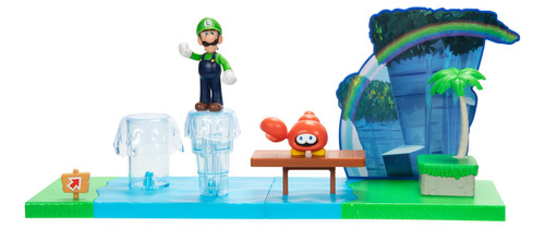 Super Mario Sparkling Waters - Juego De Figuras De Acción .