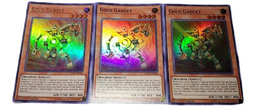 Yu-gi-oh! 3x Gold Gadget Dupo-en043