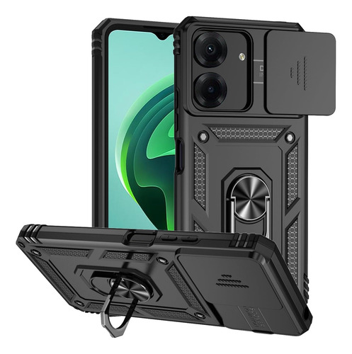 Case Camera Para Xiaomi 13c - Skudo Anti Impacto + Anel