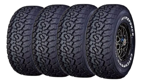 Kit 04 Pneu Pajero 265/65r17 112t Catchfors T/a Ii Windforce