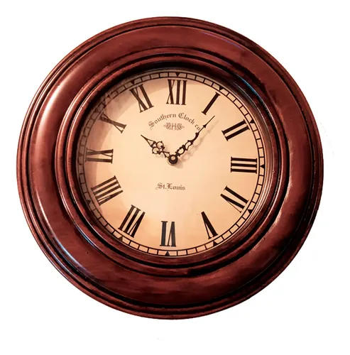 Reloj antiguo con numeros romanos best sale