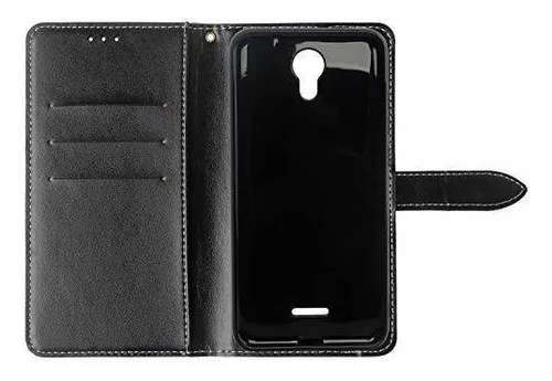 Funda De Cuero Premium Para Wiko Ride 2 - Ans Wiko Life 2 -