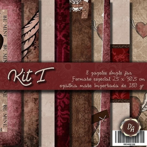 Colección Kit I,  Scrapbooking X8 D'arteche Crafts'