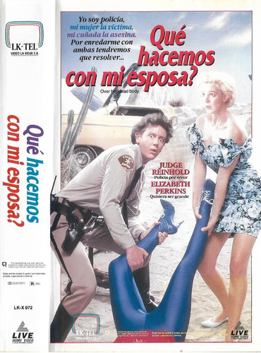 Que Hacemos Con Mi Esposa? Vhs Judge Reinhold 1990