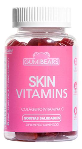 Gumi Bears Vitamins Skin Colágeno 1mes