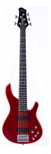 Bajo Electrico Tagima Classic Series Millenium 5 Rojo Activo