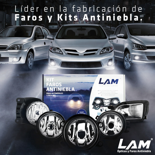 Faro Auxiliar Fiat Punto 07/15 Ambos Lados