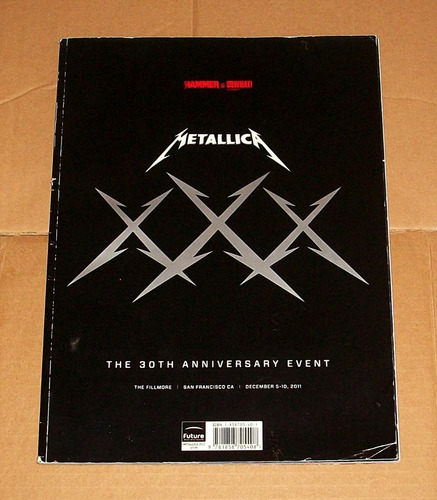 Metal Hammer So What Metallica The 30th Anniversary Event (Usado)