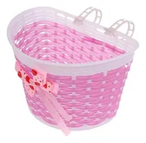 Comprar Canasto Rosado Plástico Para Bicicletas Rod.12 A 20