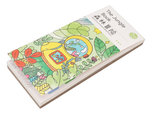 Libro De Acuarela, Pintura De Bolsillo, Tema De Dibujos Anim