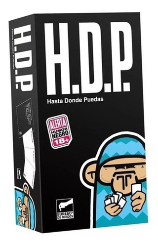 Juego De Mesa H.d.p. Hasta Donde Puedas +18 - Buro 