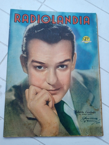 Revista Radiolandia N.1536 - 22/11/57 Roberto Escalada