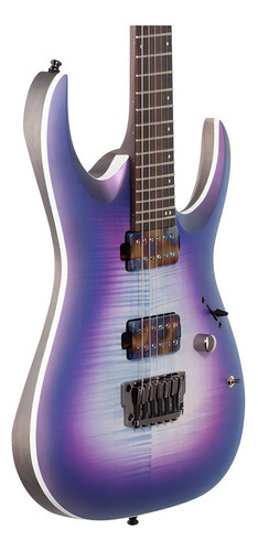 Guitarra Eléctrica Ibanez Axion Rga61al Aurora Color Violeta