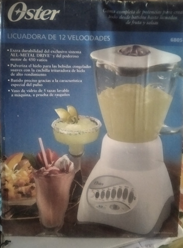 Licuadora Oster De 12 Velocidades