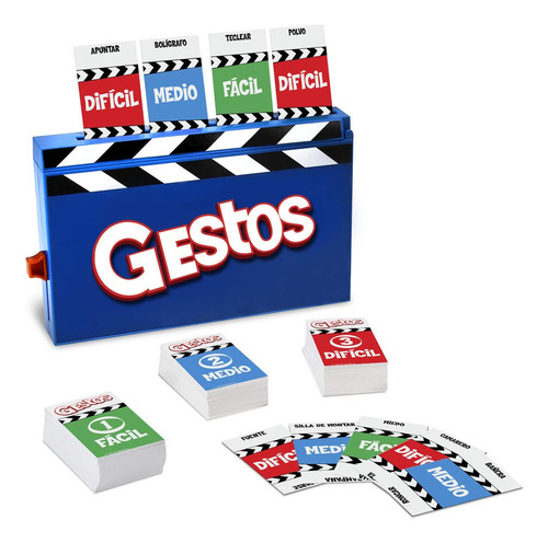 Juego De Mesa Hasbro Gaming Gestures Multicolor De 8 A 99 Añ