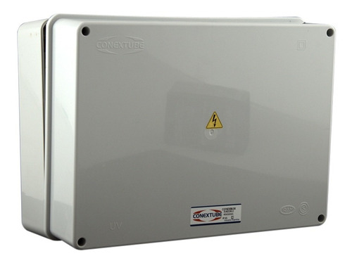 Caja De Paso Derivacion Plastica Estanca Ip65 300x220x120mm