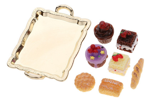 Juegos De Pastel De Casa De Muñecas Dorado