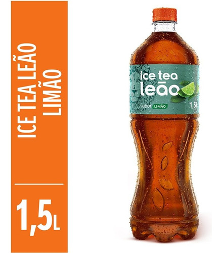 Chá Ice Tea Sabor Limão Matte Leão 1,5 Litro