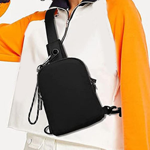 Mini Bandolera Bandolera Bandolera Deportiva Para Negro