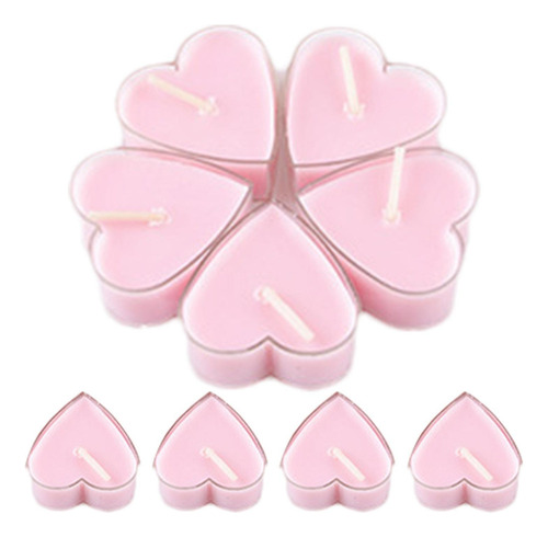 Velas De Té Velas De Té Con Forma De Corazón Velas Pequeñas