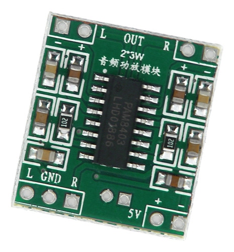 2 Canales Esté Audio Amplifier Dc 5v