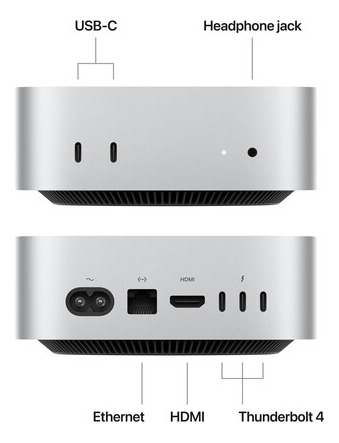Mac Mini Chip M4 Pro 14 Core 48gb 1tb 20 Core Gpu Factura !!
