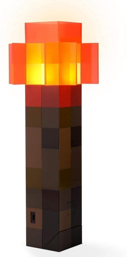 Antorcha Minecraft Juguete Recargable Usb Lámpara Decorativa