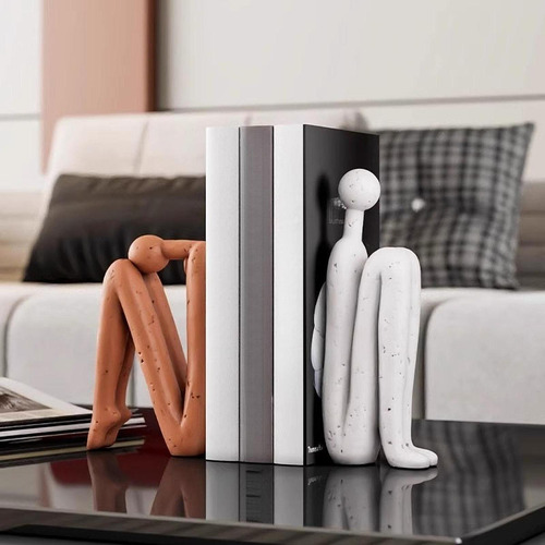 Estantes Decorativas Para Livros, 1 Par De Presente Ideal