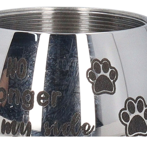 Urna De Cremación Pet Urns For Ashes, 30 X 40 Mm, Acero Inox