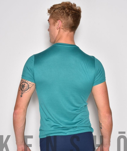 Imagen 4 de 4 de Pijama Nueva Algodón Unisex Short Aqua Cómoda Azul Fpx