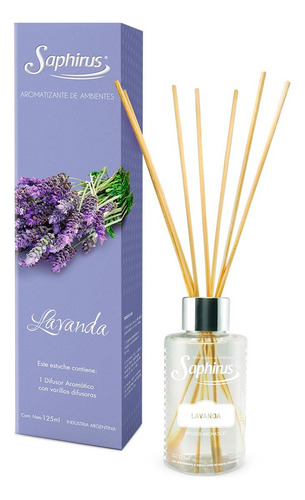 Difusor Saphirus Lavanda 125ml