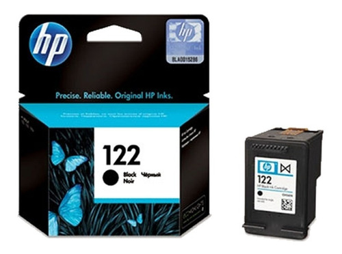 Cartucho Hp 122 Ch561hl Tinta Negro Original Impresora 3050