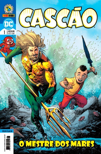 Cascão Formato Hq ( Liga Da Justiça), De Mauricio De Sousa. 1, Vol. 1. Editorial Panini, Capa Mole, Edição 1 Em Português, 2018
