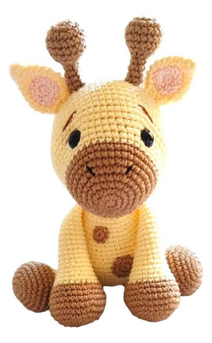 Kit 6 Animais De Amigurumi Safari Crochê 