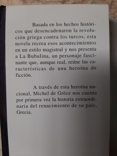 La Gran Seductora: Laskarina Bubulina. Michel De Grece