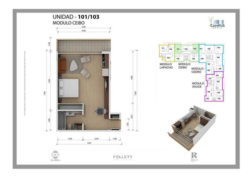 Imagen 2 de 29 de Departamento En Venta 1 Ambiente Villa Martelli Pozo
